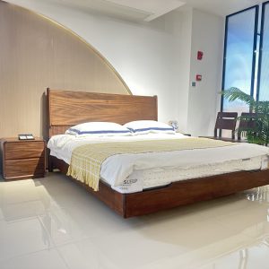BD618# solid wood bed