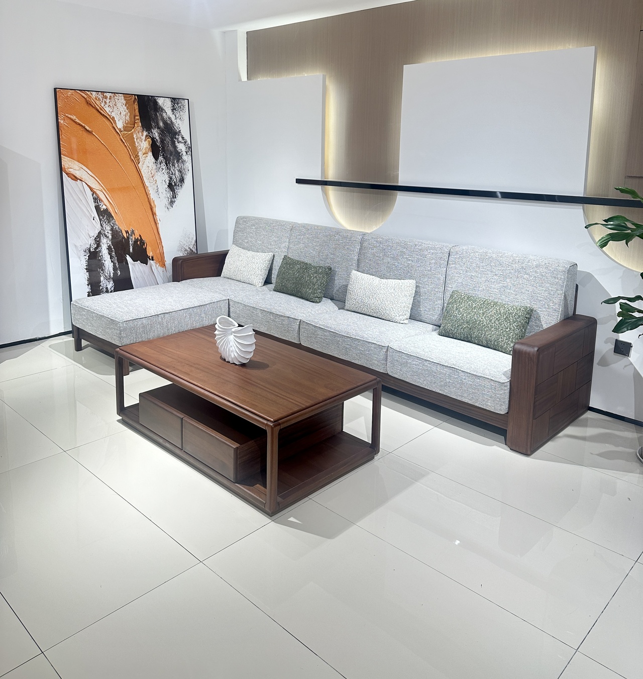 SF608# thick cushion sofa